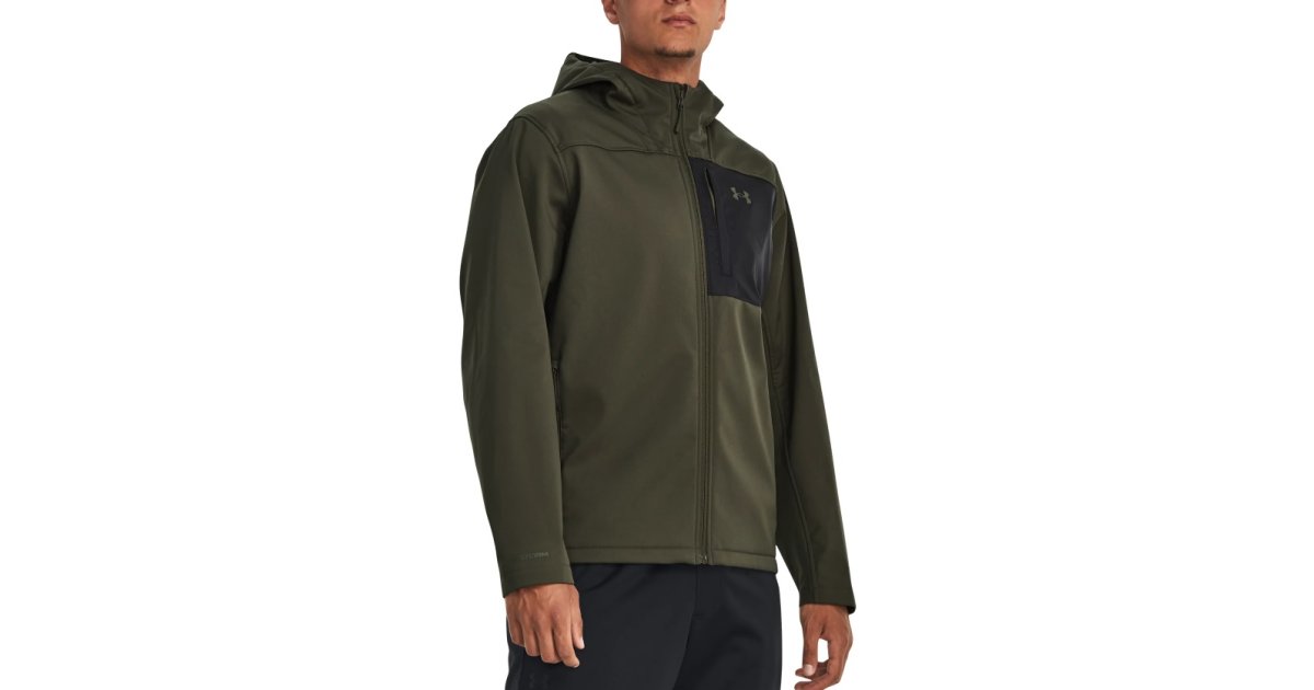 Bunda Under Armour UA CGI Shield 2.0 Hooded Zelené | 1371587-390, 1
