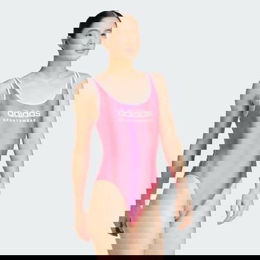 Plavky adidas Performance U-Back One Piece Swimsuit Ružová | JG8482, 3