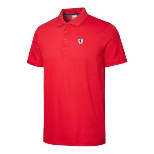 Polo tričko Puma Ferrari Polo Shirt Červená | 596124-02, 0