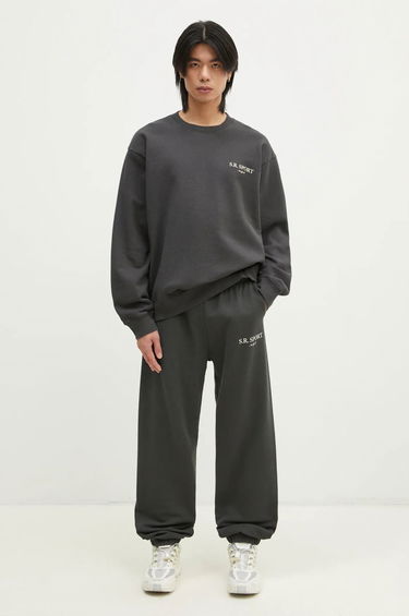 Sveter Sporty & Rich Sporty & Rich Wimbledon Sweatshirt Šedá | ST071512304BA02, 8