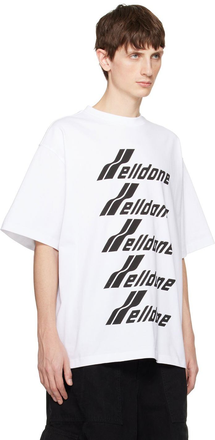 Tričko We11done Printed T-Shirt Biela | WD-TP6-20-074-U-WH, 1