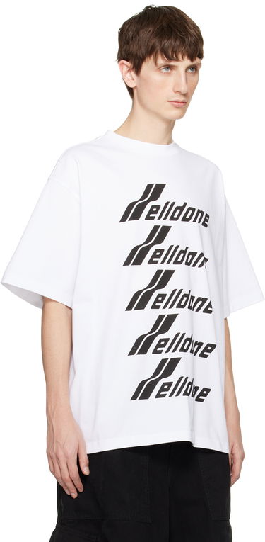 Tričko We11done Printed T-Shirt Biela | WD-TP6-20-074-U-WH, 1