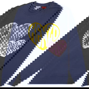 Mikina KENZO Hearts Crew Sweat Navy | FD65SW0814MF-77, 0
