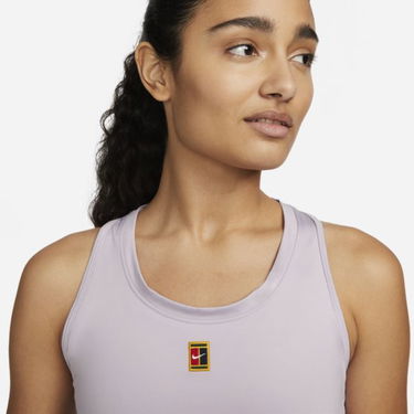 Tielko Nike Dri-FIT One Heritage Court Tank Fialová | DQ6800-530, 3
