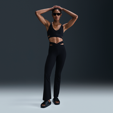 Súprava Nike Nike Zenvy High-Waisted Flared Leggings Čierna | HJ1846-010, 1