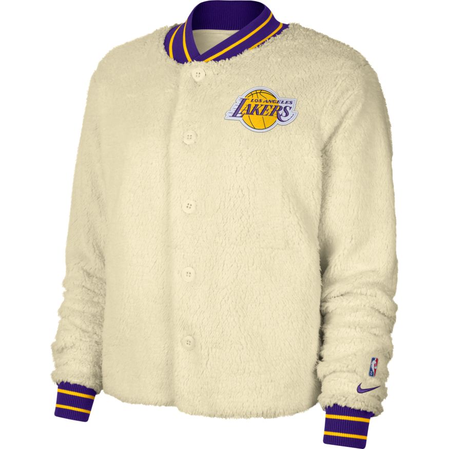 Bomber bunda Nike Los Angeles Lakers Courtside Bomber Jacket Žltá | DB1498-113, 1