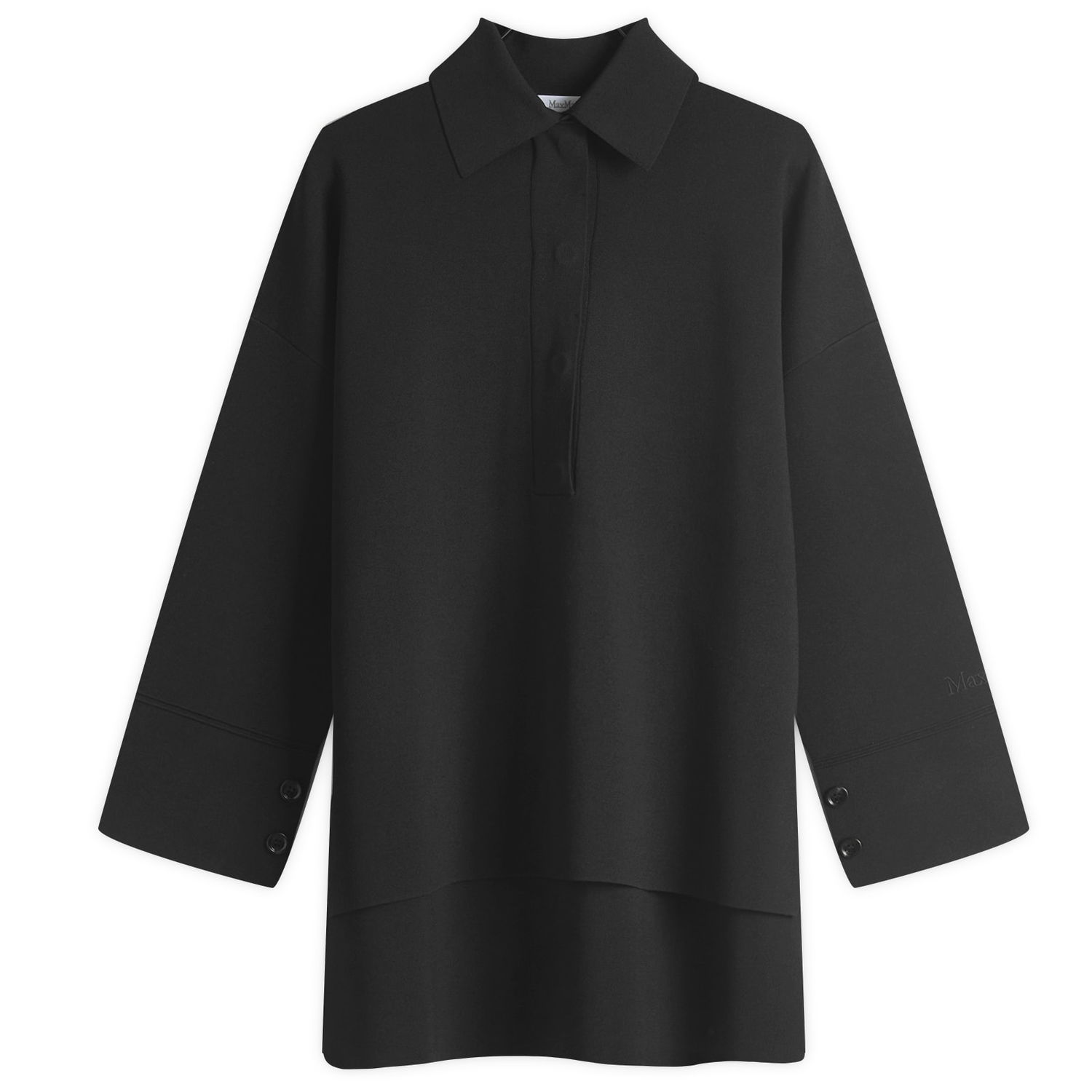 Sveter Max Mara Max Mara Vand Polo Shirt Čierna | 2511361068600-Black, 1