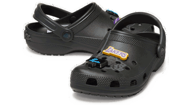 Tenisky a topánky Crocs NBA Lakers Elevated Classic Clogs Čierna | 210250-90H, 1