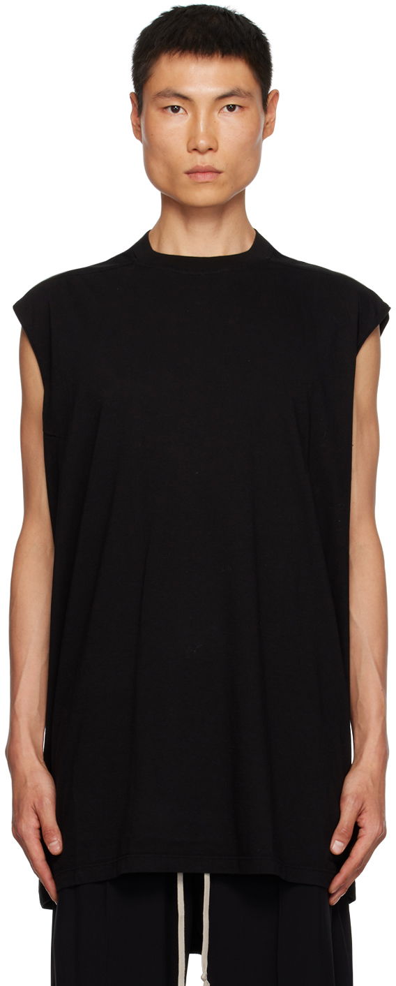 Tielko Rick Owens Tarp T-Shirt Čierna | RR02C7160 RN, 0