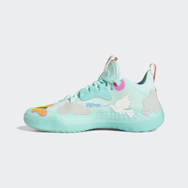 Tenisky a topánky adidas Performance Harden Vol. 5 Futurenatural Tyrkysová | H68685, 4