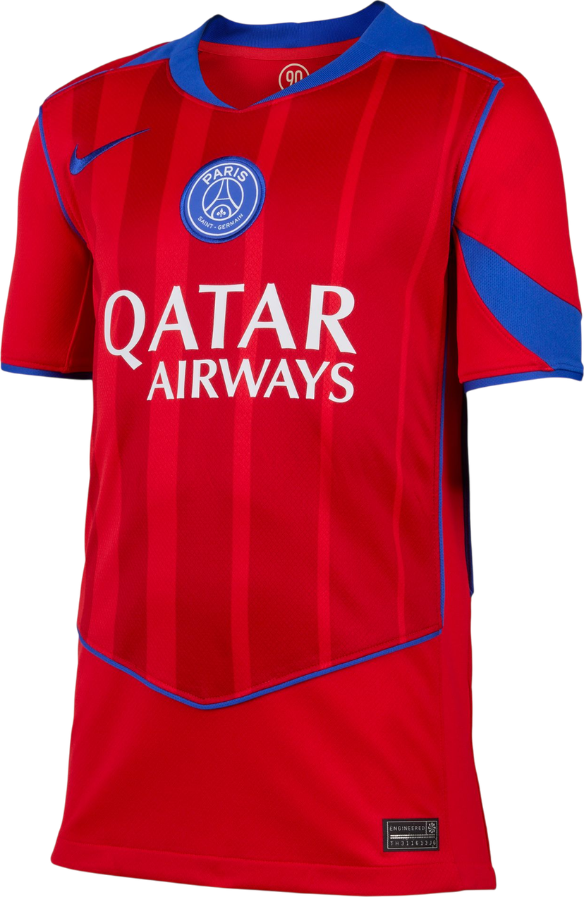 Dres Nike Paris Saint-Germain Stadium Third Jersey 2025/26 Červená | hm4126-680
