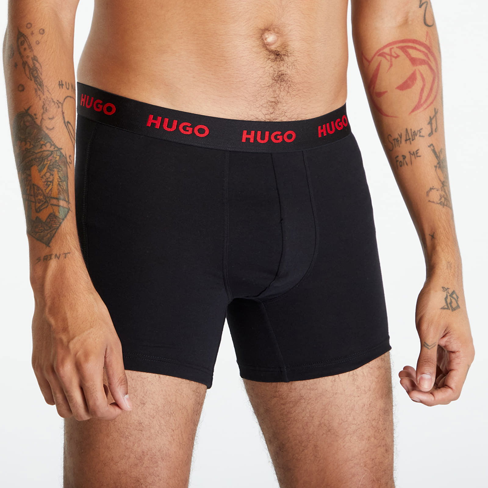 T-Shirt & Boxer Brief Black