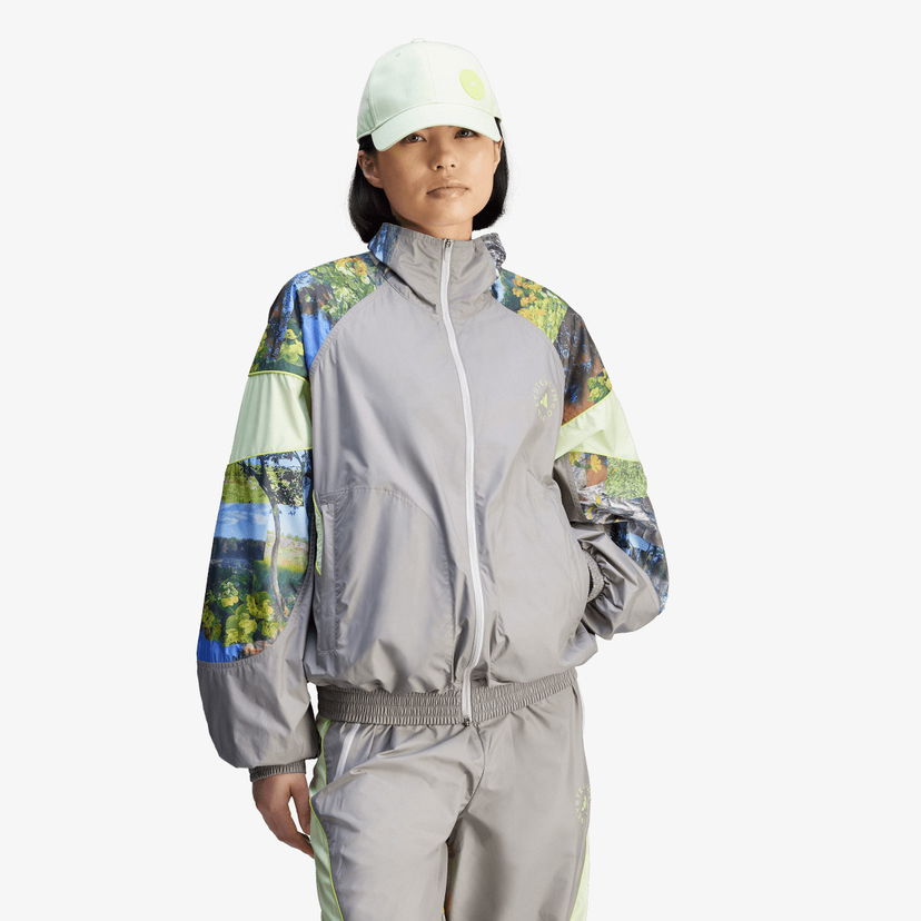 Bunda adidas Originals Stella McCartney Track Jacket Šedá | JG5793