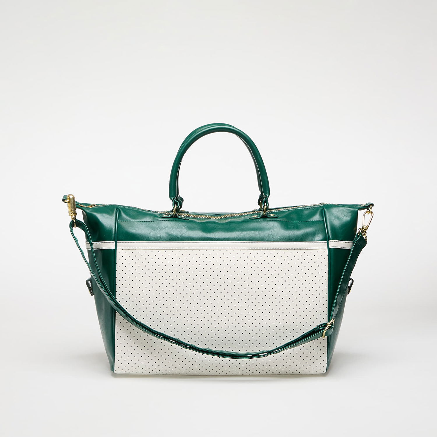 Cestovná taška adidas Performance Bowling Perforated Duffel Bag Zelené | JC5689, 1