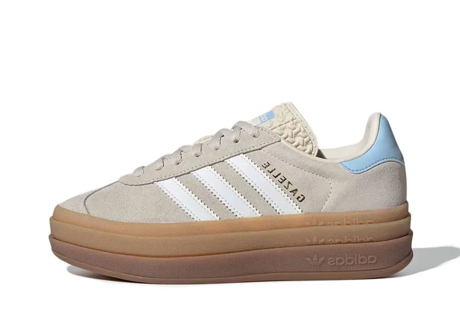 Tenisky a topánky adidas Originals adidas Gazelle Bold GS Wonder White Clear Sky - US 5.5 Šedá | JH5540, 0