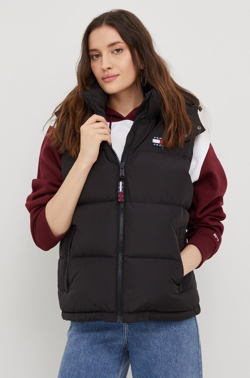 Vesta Tommy Hilfiger Tommy Vest Čierna | DW0DW14290.9BYY, 0