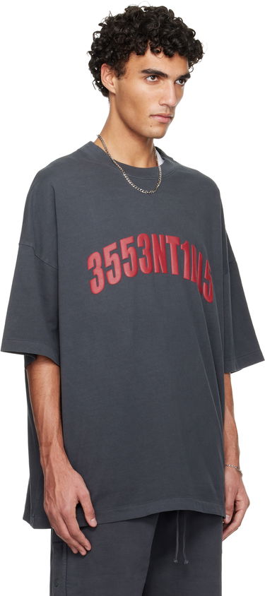 Tričko Fear of God Oversized Graphic ESSENTIALS Holiday 'Chicago' 90s T-shirt Šedá | 125HO254562F, 1