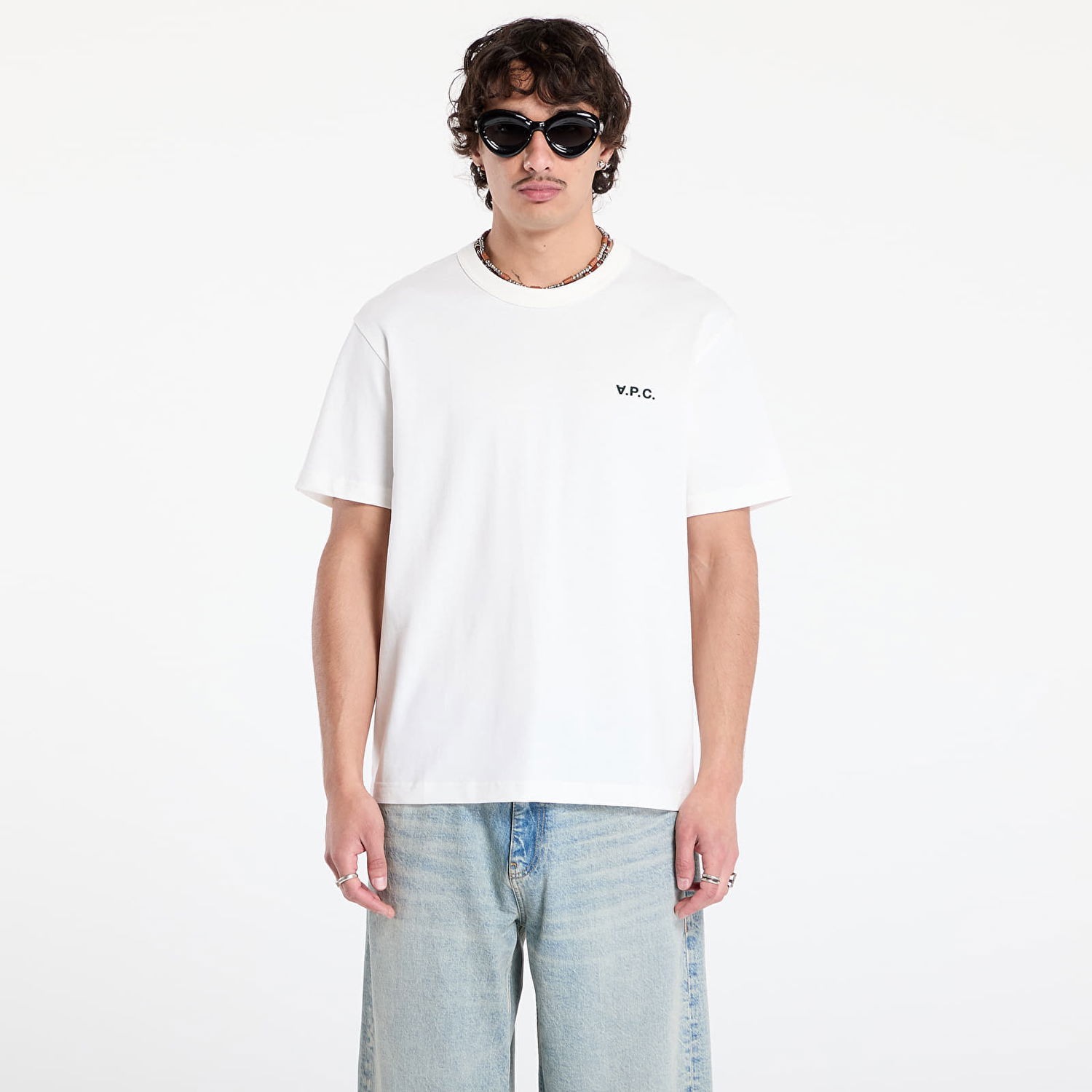 Tričko A.P.C. A.P.C. Boxy Petit Vpc T-Shirt Biela | COHBQ-H26391 ALK, 0