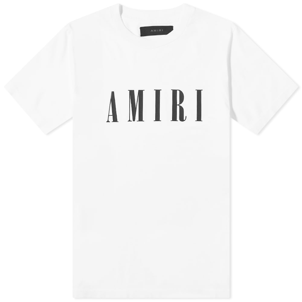 Tričko AMIRI Core Logo Tee Biela | PXMJLT001-100, 0