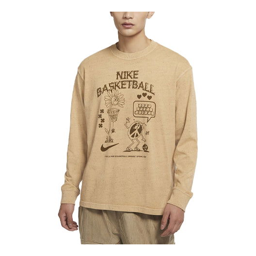 Sveter Nike Long Sleeve T-Shirt With Cartoon Graphic Béžová | DN3045-101