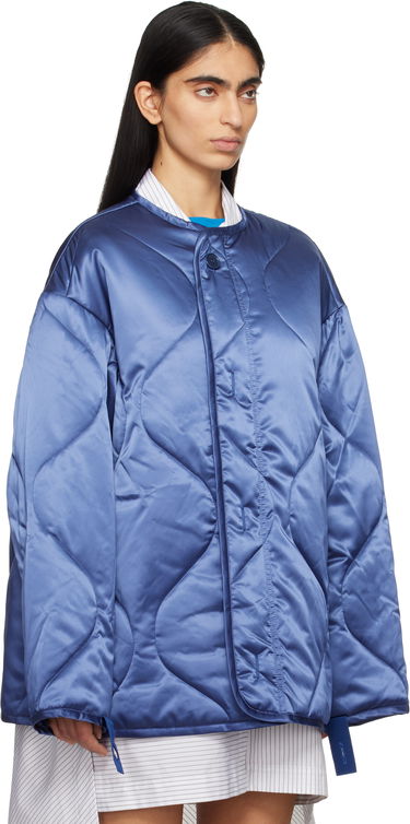 Prešívaná bunda JW Anderson JW Anderson Oversized Quilted Jacket Modrá | JK0374-PG1680, 1