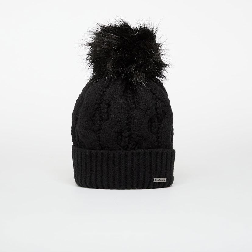 Kulicha Columbia Boundless Days™ Cable Knit Pom Beanie Hat Universal Čierna | 2092641010