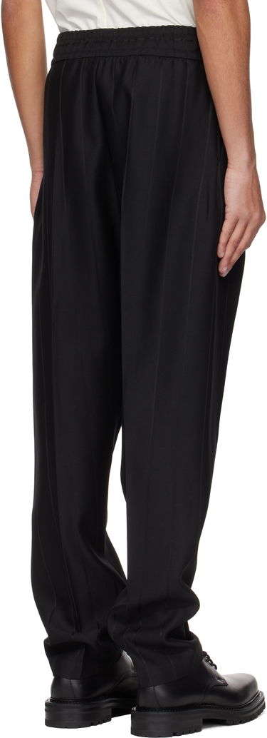 Nohavice Fear of God Fear of God Pinstripe Drawstring Eternal Trousers Čierna | FGE240-417TSWV, 2