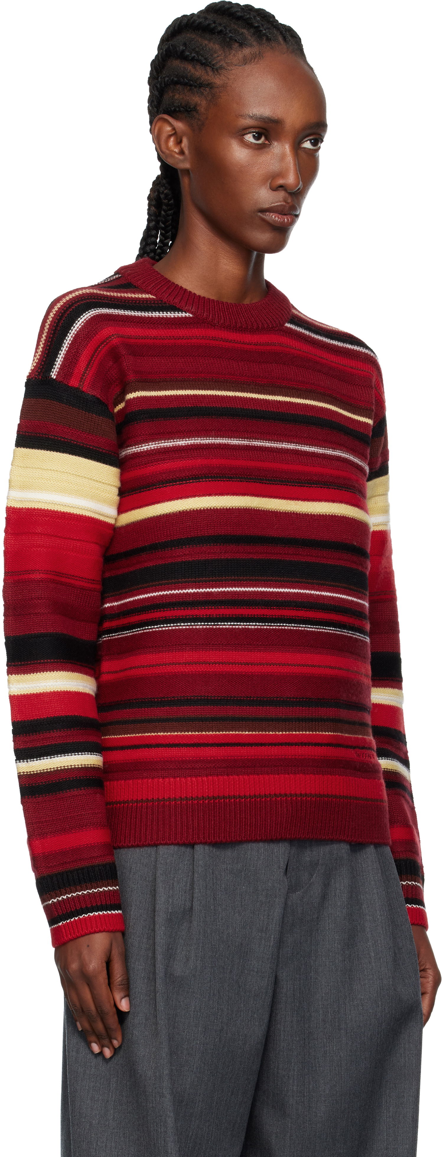 Sveter JW Anderson JW Anderson Multi Stripe Sweater Rôznofarebný | KW1501-YN0008, 1