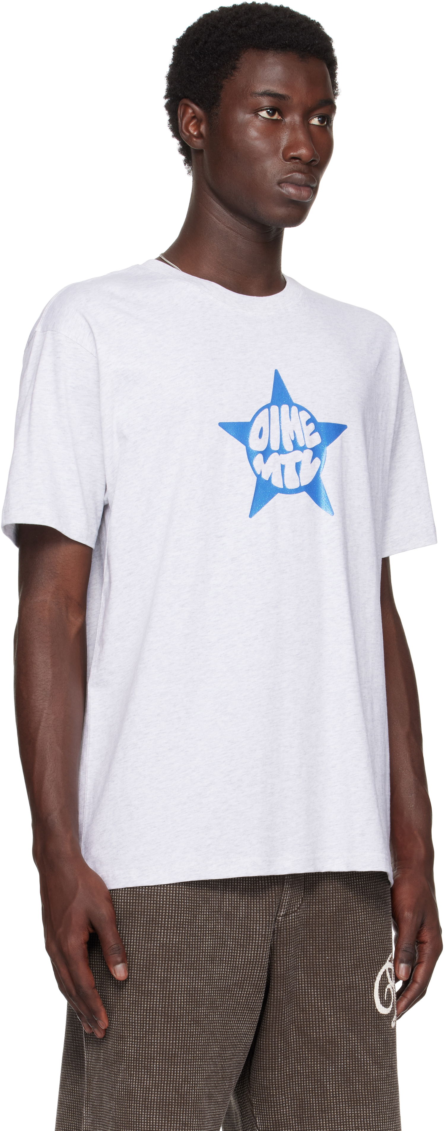 Tričko Dime Dime Star Graphic T-Shirt Šedá | DIMESU2562ASH, 1