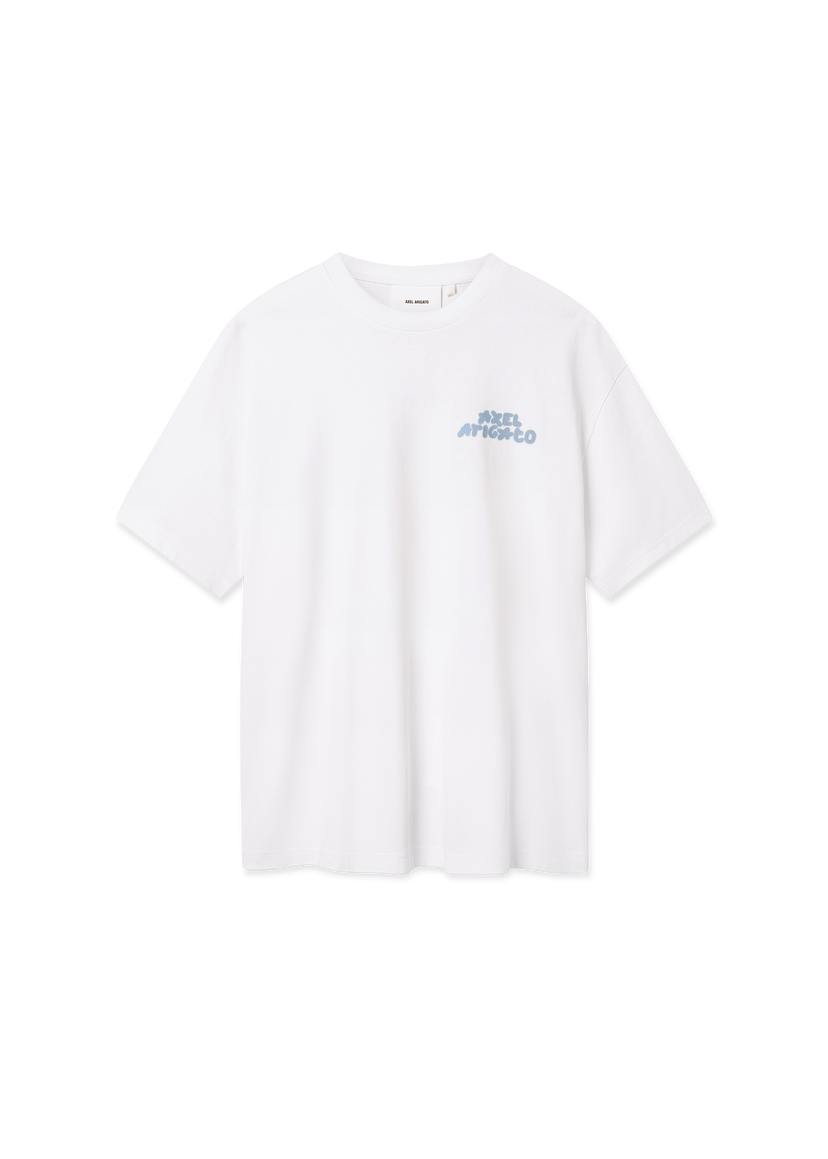 Tričko AXEL ARIGATO Soren Logo T-Shirt Biela | A3870001