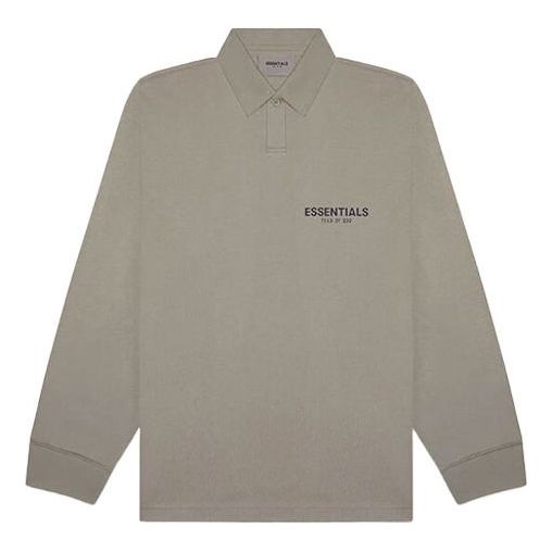 Polo tričko Fear of God Long Sleeve Polo Zelené | FOG-FW20-355