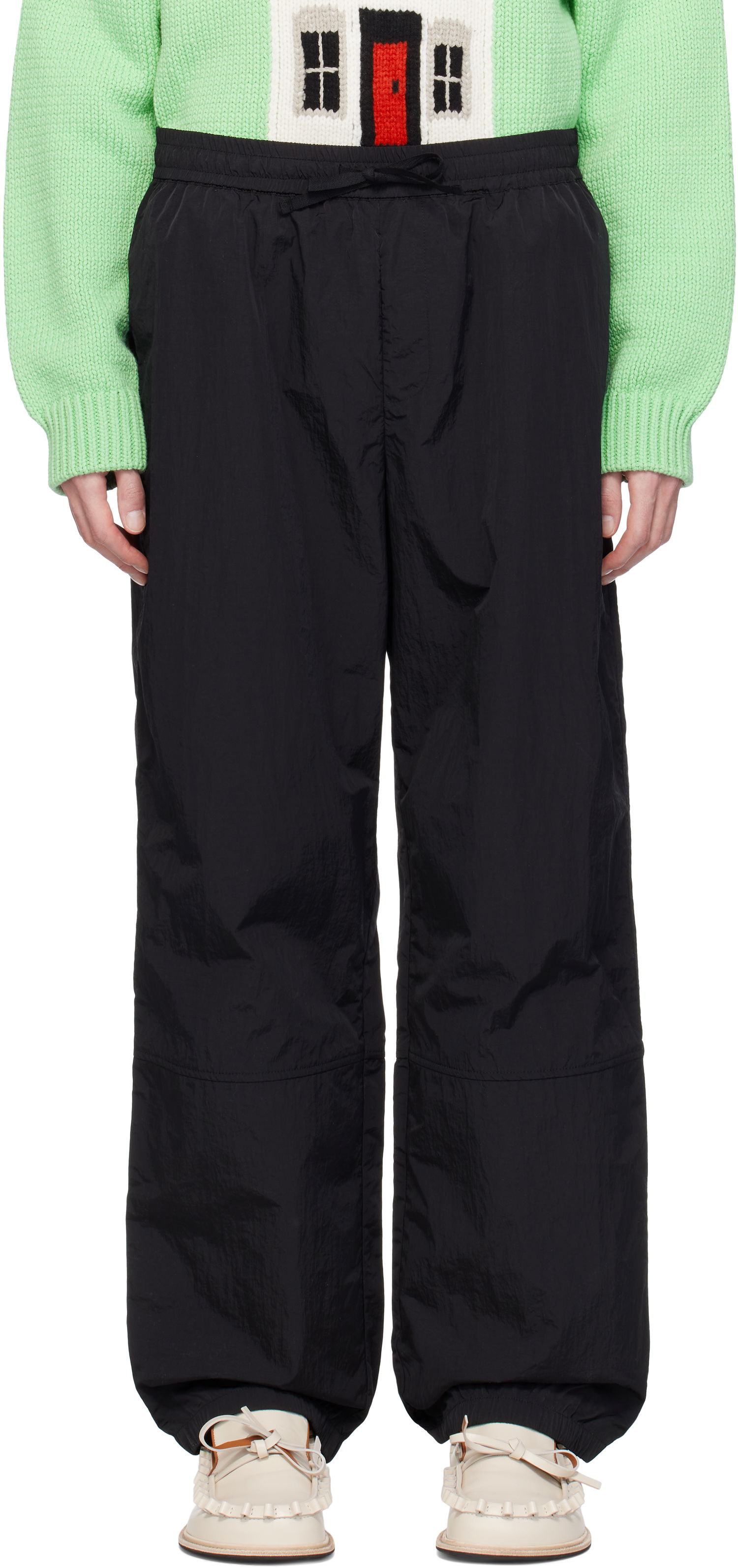 Tepláky JW Anderson JW Anderson Panelled Track Pants Čierna | TR0395-PG1697, 0