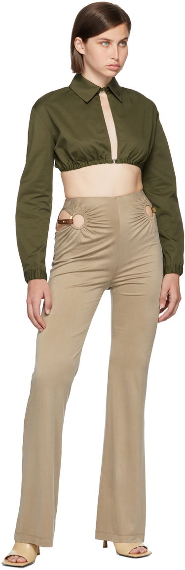 Nohavice Dion Lee Dion Lee Horse Bit Trousers Béžová | A2277P21, 3