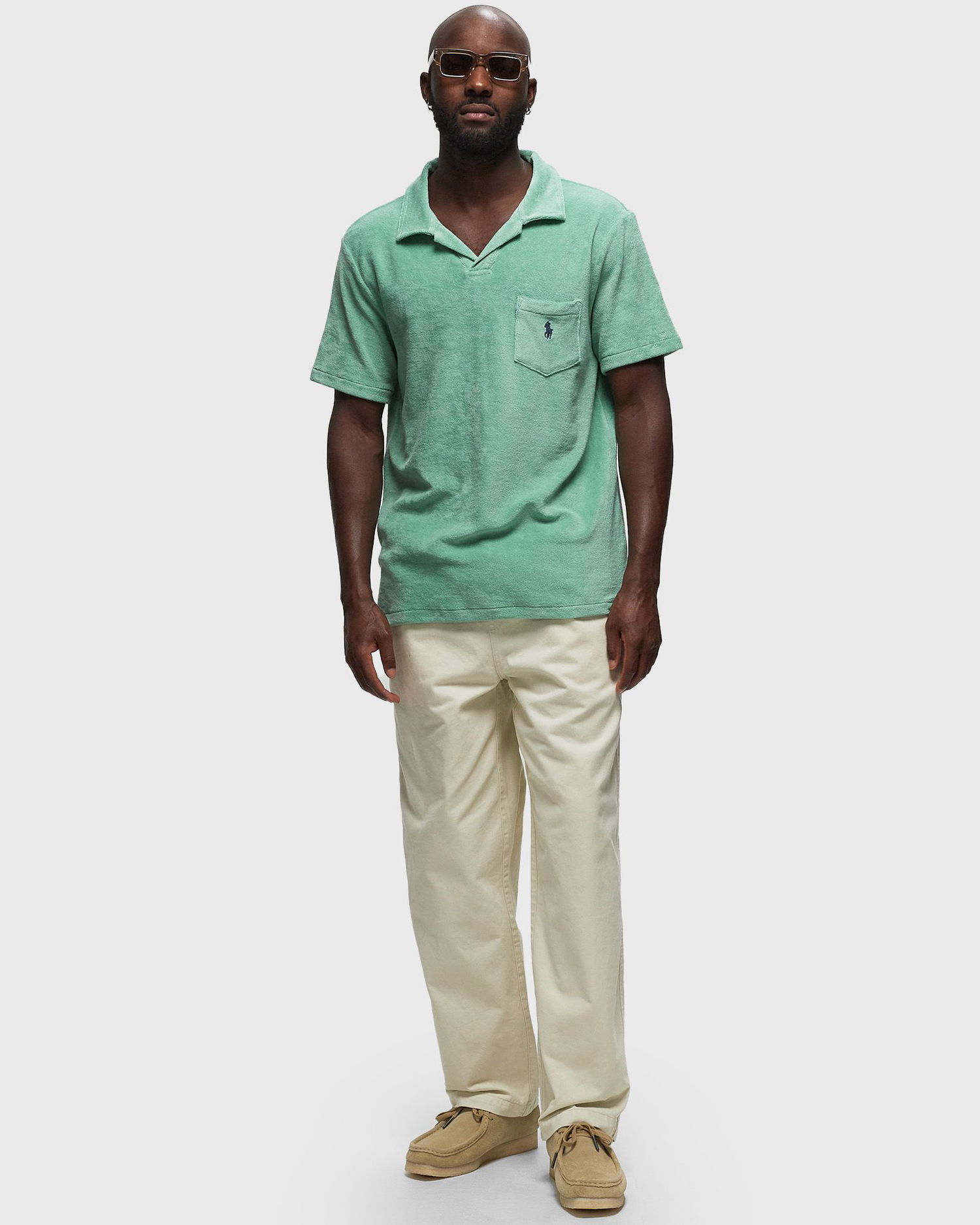 Polo tričko Polo by Ralph Lauren SSCSM1-SHORT SLEEVE-POLO SHIRT Zelené | 710901044007, 1