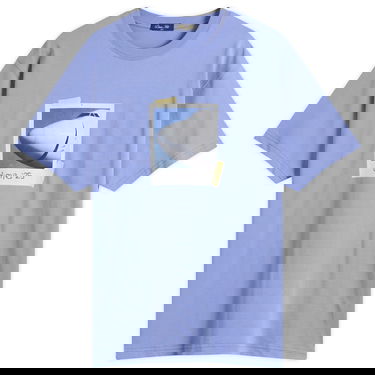 Tričko Dime Dime Plane T-Shirt, Size Large Modrá | DIMEFA2560IND, 0