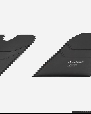 Peňaženka Acne Studios Logo Card Holder Čierna | CG0193- 900, 2