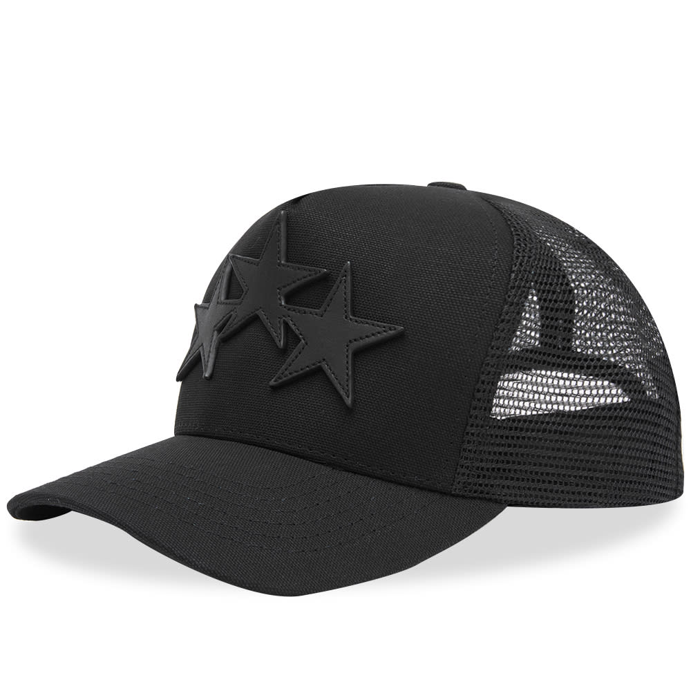 Šiltovka AMIRI 3 Star Trucker Hat Čierna | XMAH002-008, 0