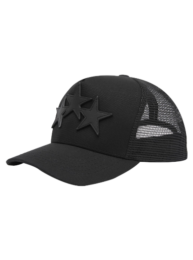 Šiltovka AMIRI 3 Star Trucker Hat Čierna | XMAH002-008