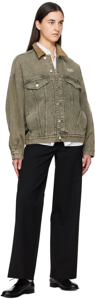 Bunda Moschino Moschino Jeans Vintage Denim Jacket Zelené | 251K10508, 3