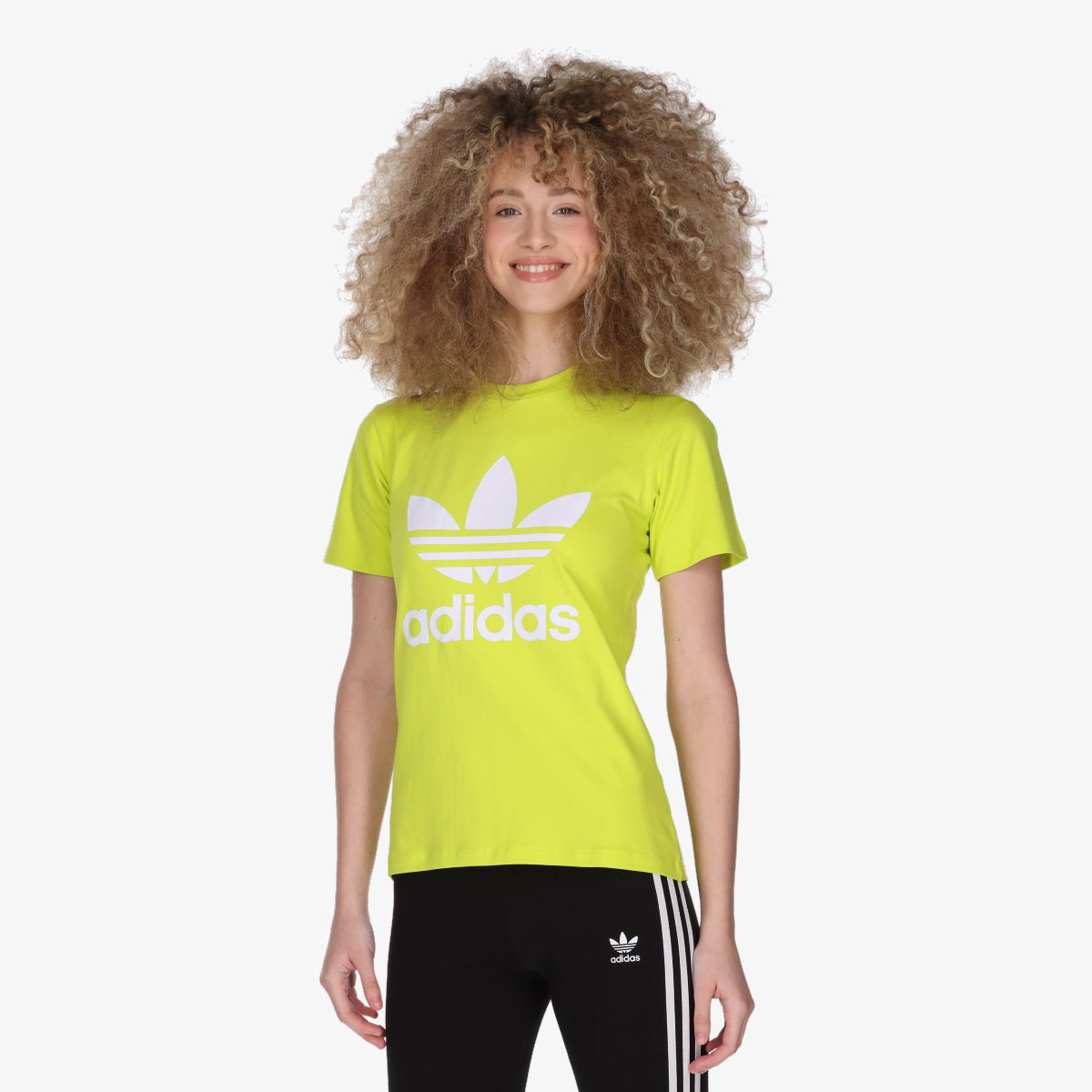 Tričko adidas Performance Adicolor Žltá | HE6872, 1