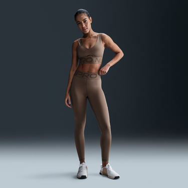 Legíny Nike Pro Sculpt High-Waisted Leggings Hnedá | FV7382-233, 1