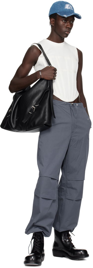 Cargo nohavice Dion Lee Toggle Trousers Modrá | C2100PS24, 3