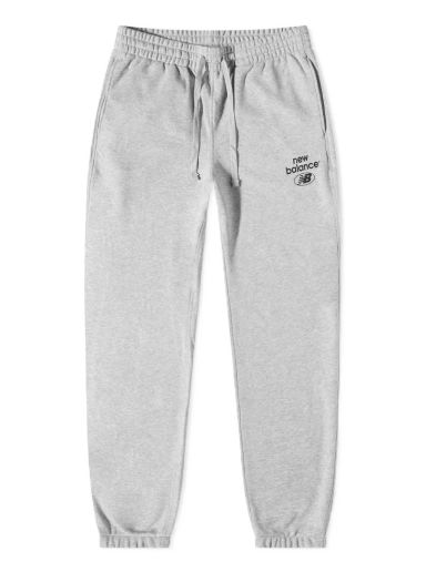 Tepláky New Balance Essentials Sweat Pants Šedá | MP31515-AG