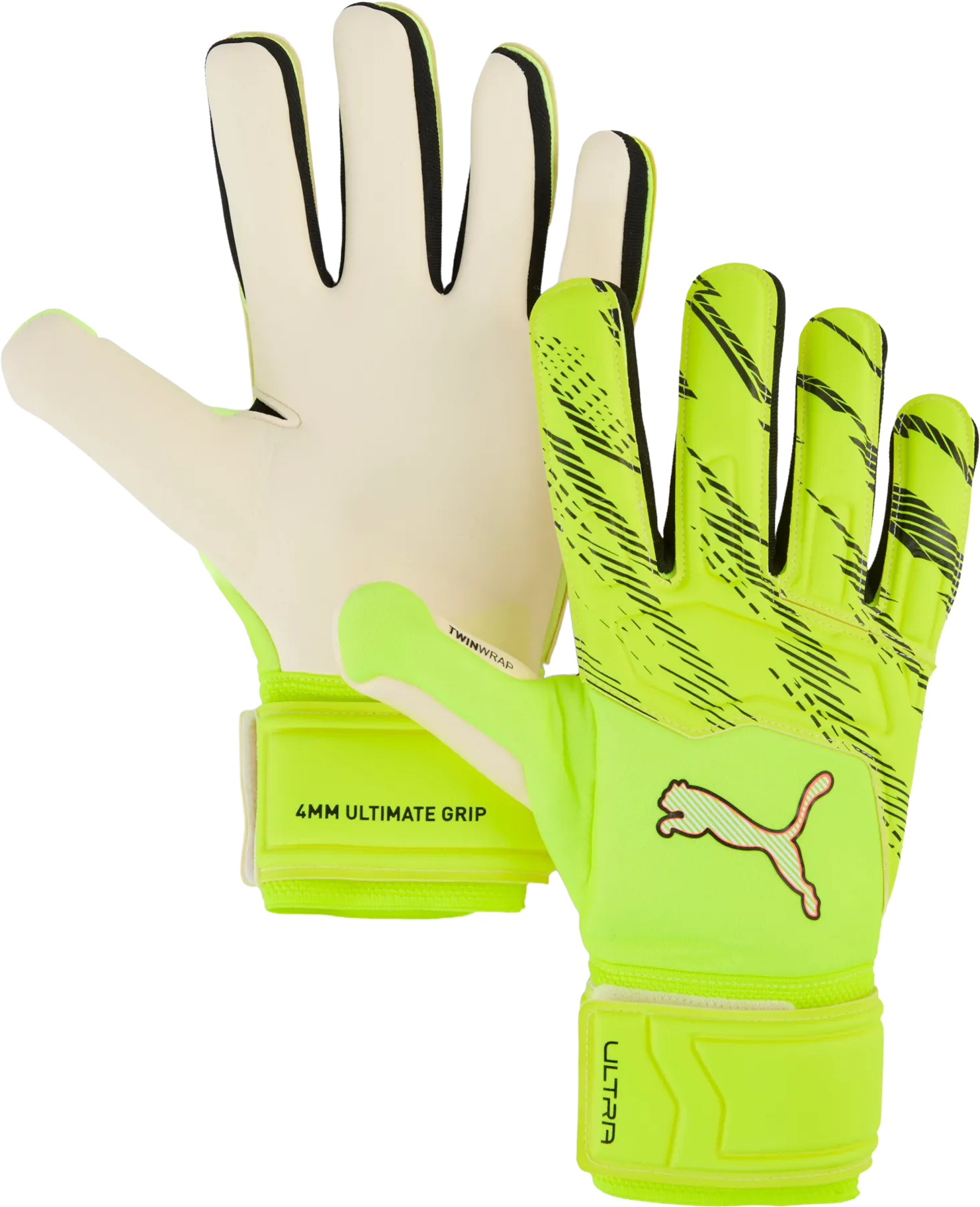 Rukavice Puma ULTRA Pro NC 4MM Ultimate Grip Twinwrap Goalkeeper Gloves Žltá | 042082-11, 0