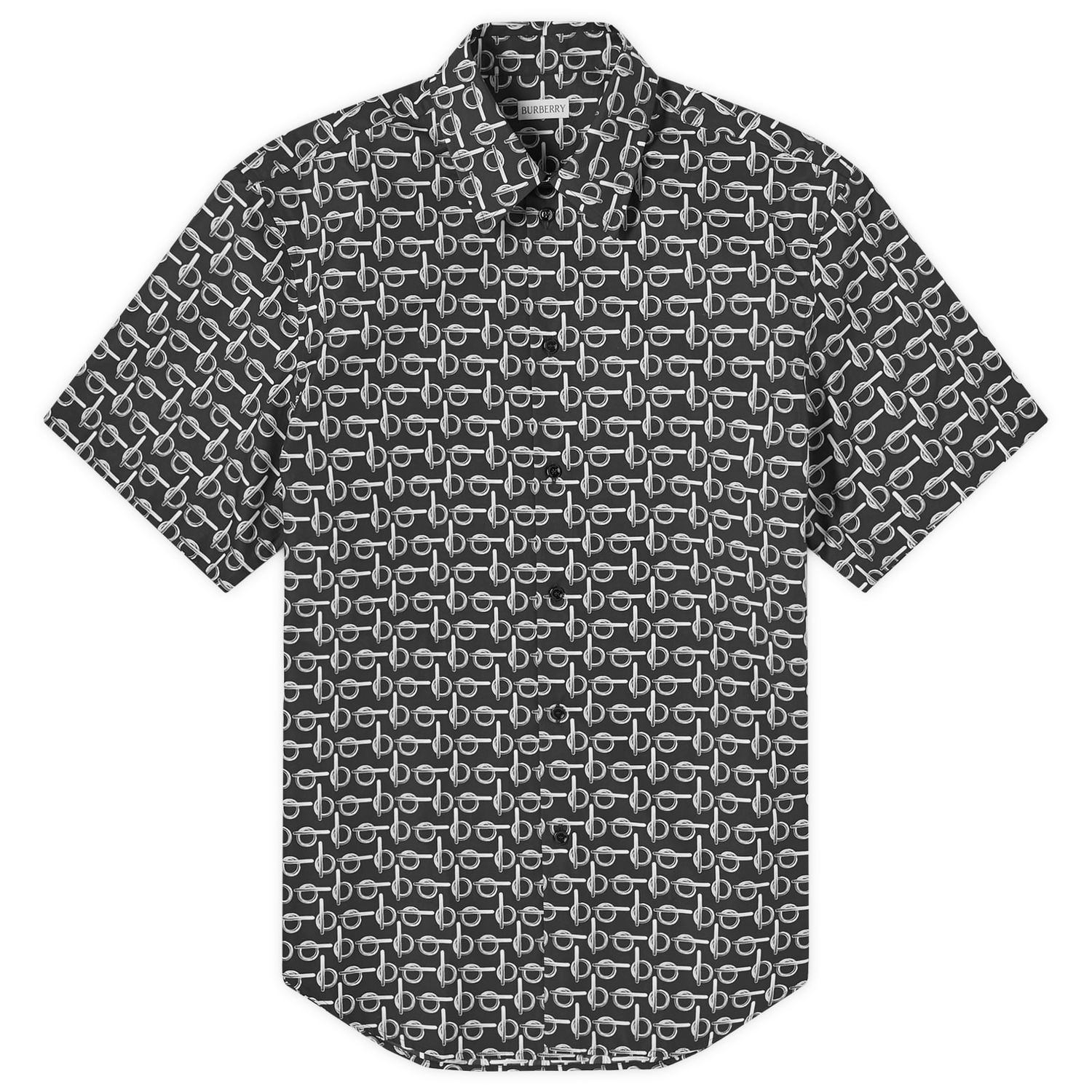 Košeľa Burberry All Over Print Čierna | 8089074-B9593, 0