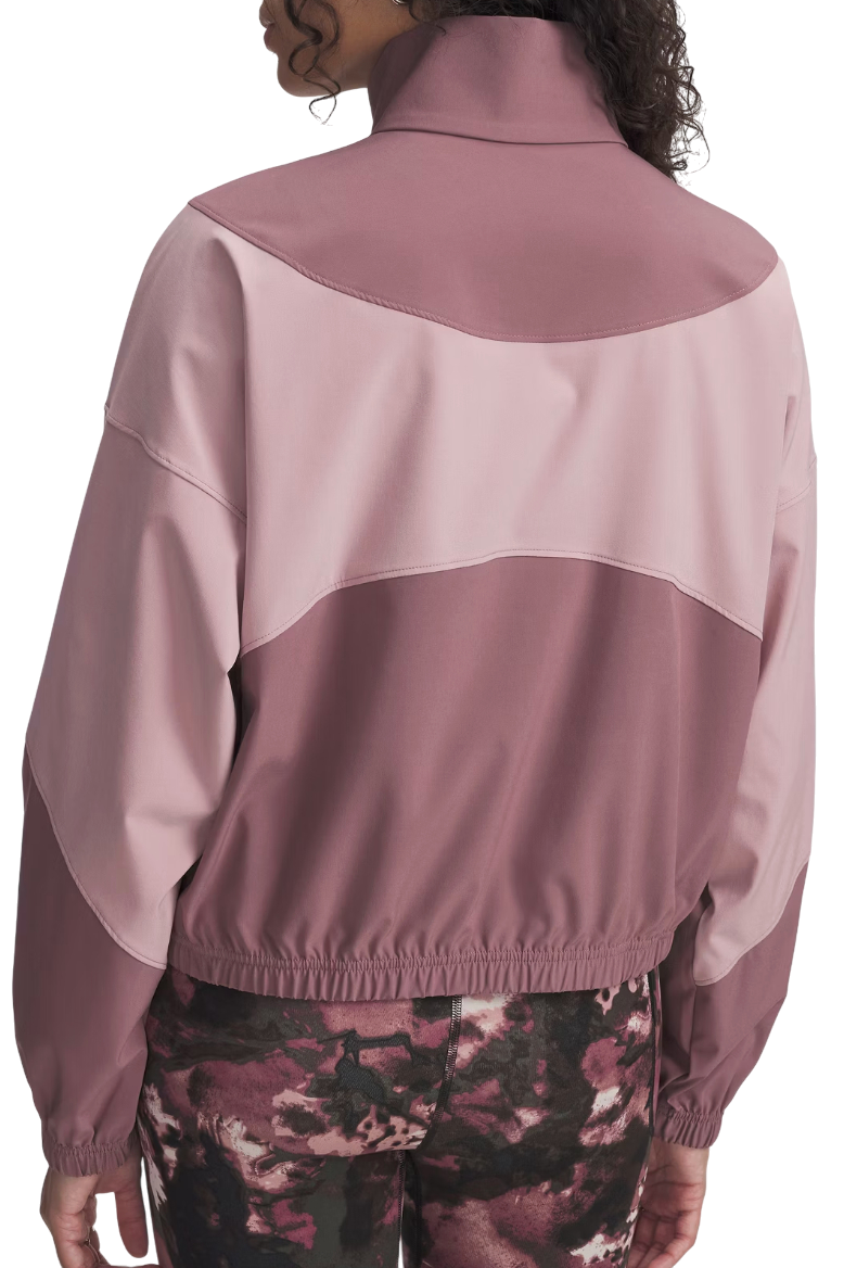 Bunda Under Armour Rival Full-Zip Woven Jacket Ružová | 1389631-651, 1