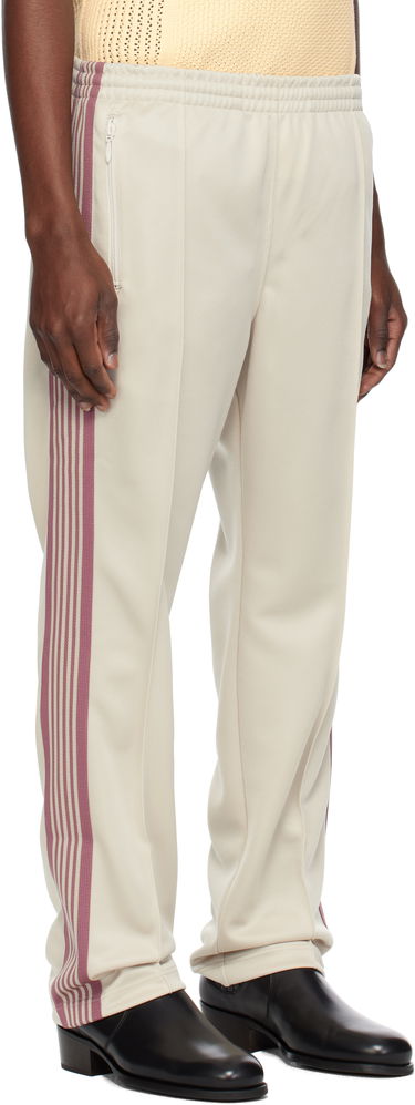 Tepláky Needles Needles Narrow Track Pants Béžová | QV308, 1