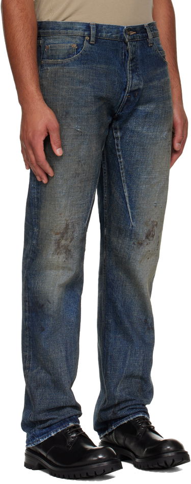 Džínsy Rick Owens Rick Owens DRKSHDW Concordians Kurdt Jeans Modrá | DL02E2399 HVWJP, 1