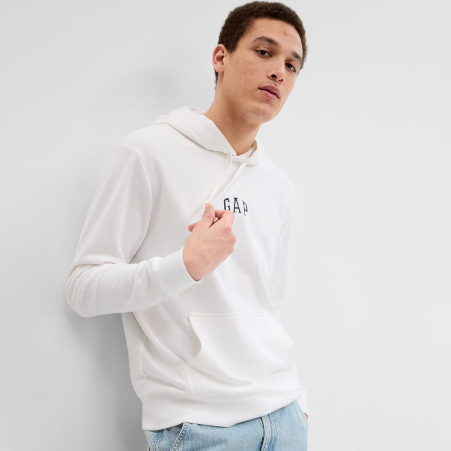 Mikina GAP Mini Arch Hoodie Biela | 561930-01, 0
