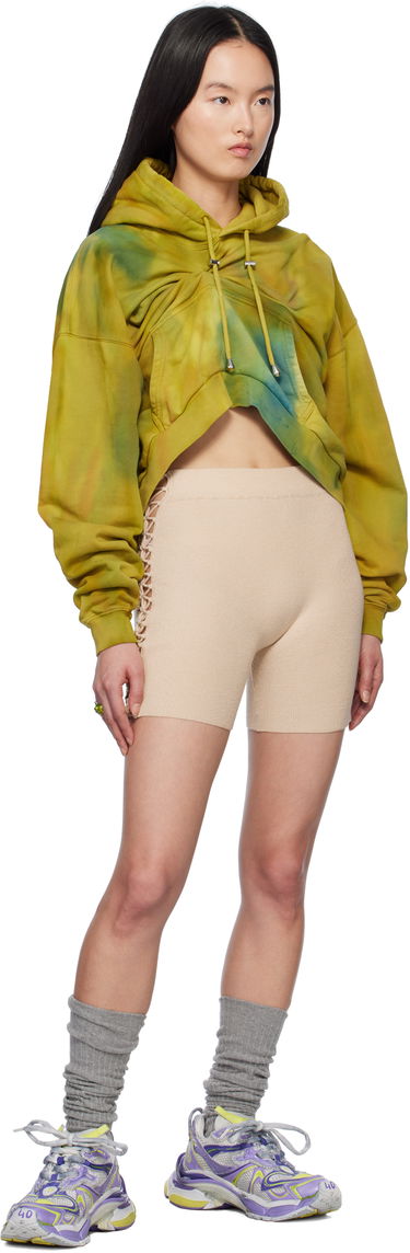 Mikina Collina Strada Collina Strada Draped Hoodie Zelené | XX8014, 3